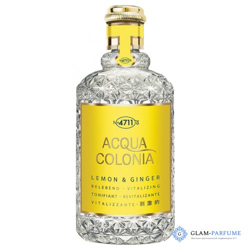 Maurer & Wirtz 4711 Acqua Colonia Lemon & Ginger