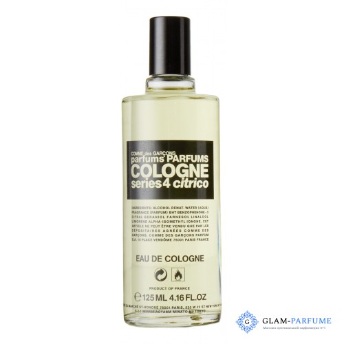 Comme Des Garcons Series 4 Cologne : Citrico