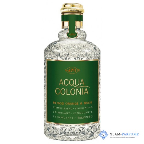 Maurer & Wirtz 4711 Acqua Colonia Blood Orange & Basil